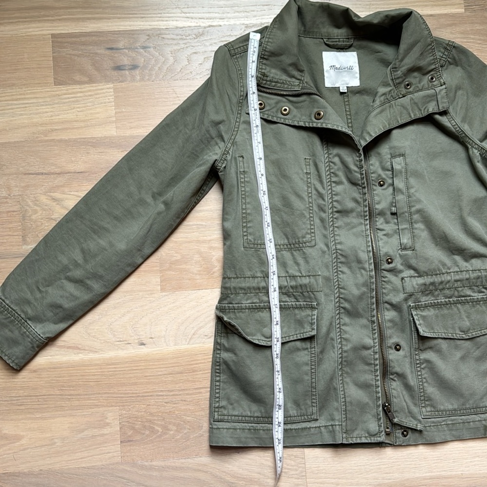 Madewell Passage Jacket - Olive XS - Picture 4 of 6